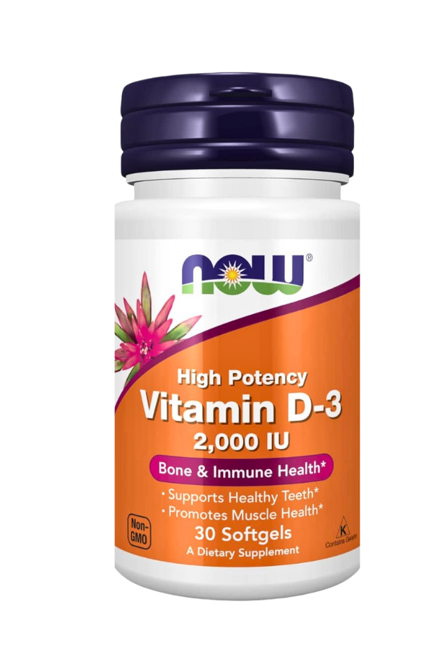 Bone and Immune Health – High Potency Vitamin D-3