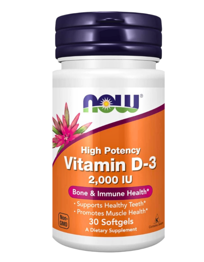 Bone and Immune Health – High Potency Vitamin D-3